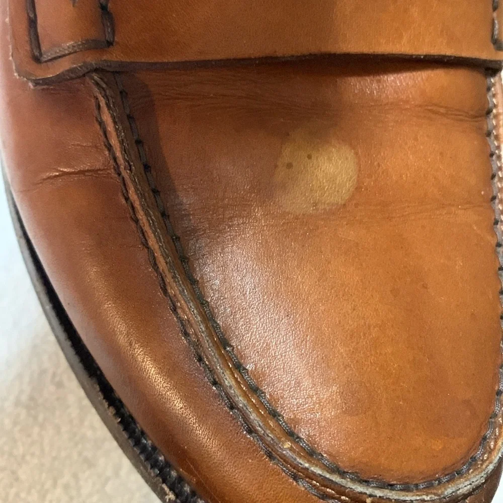 Ralph Lauren Men’s Purple Label Chalmers Burnished Calfskin Penny Loafer